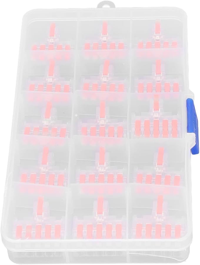 DF 15PCS Transparent Wire Connector Quick Splice Terminals For Home Car Speaker Wiring - Image 2